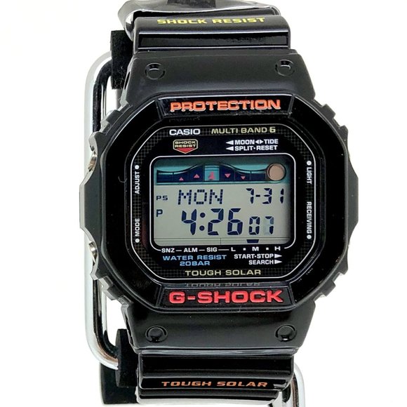 Casio G-SHOCK GWX-5600-1JF G-LIDE Solar Radio-Controlled Watch